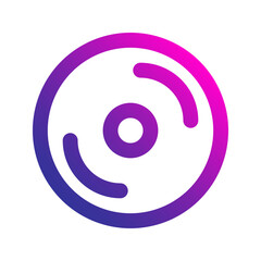 cd Gradient icon
