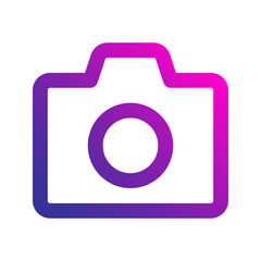 camera Gradient icon