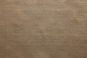 Fototapeta na wymiar Texture of burlap fabric as background, top view