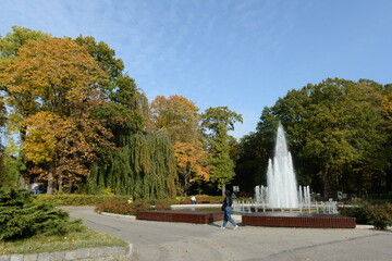 Fountain in the Kaliningrad Zoo