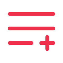 add to playlist Outline color icon