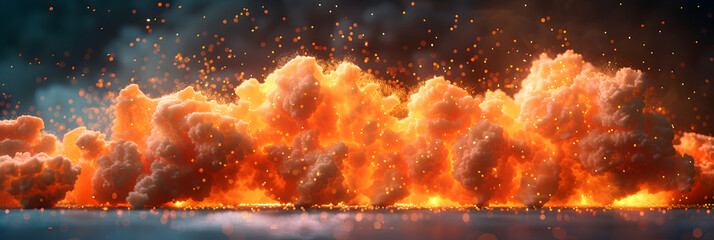  Sound Elements with Explosion Effect,
Water and Fire made using