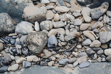 pebbles on the beach