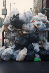 ゴミ, ゴミ袋, ゴミ山, 廃棄, 廃棄場, 汚い, garbage, garbage bags, garbage heap, disposal, disposal site, dirty