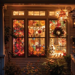 A Year-Round Festival of Colors: How Seasonal Window Clings Transform Our Living Spaces