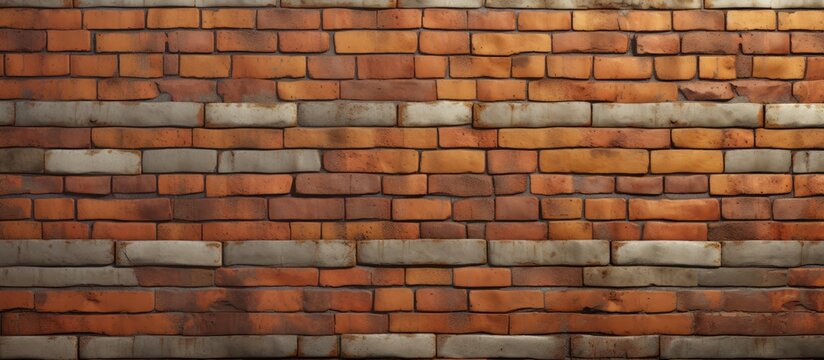 Painted brick texture with reinforcement.