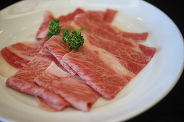 Yonezawa beef.