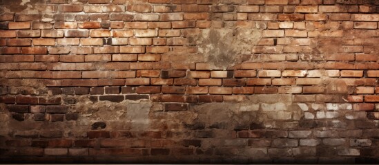 A detailed closeup of a brown brick wall showcasing the intricate brickwork and texture of this durable building material with a rich history