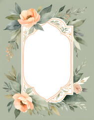 Flower templates, wedding invitation background, invitation background