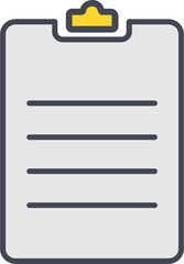 Clipboard Vector Icon