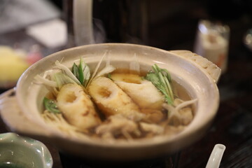 Kiritanpo is a Japanese dish.