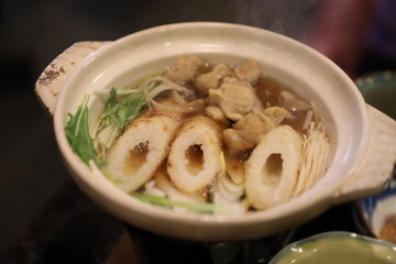 Kiritanpo is a Japanese dish.