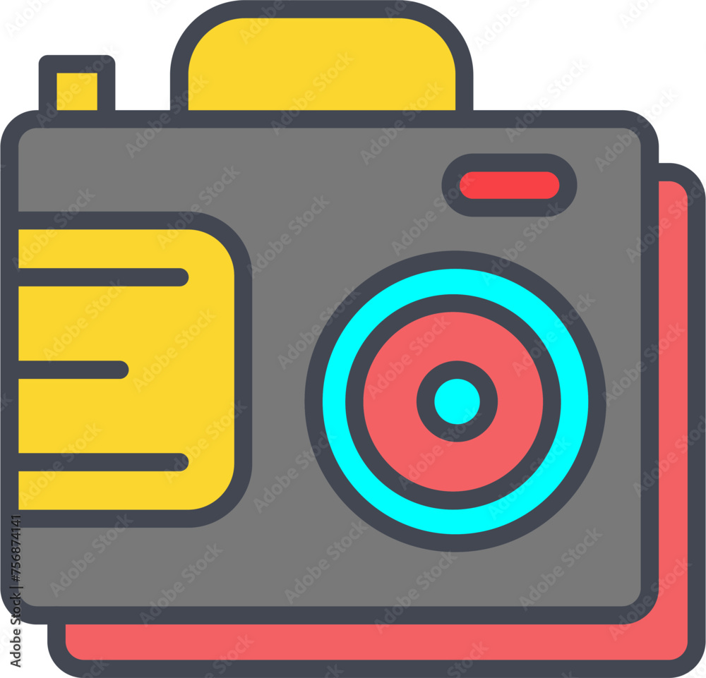 Poster camera icon