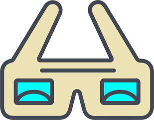 Glasses Vector Icon