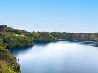 The Blue Lake in Mount Gambier, South Australia