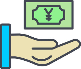 Yen Currency Vector Icon