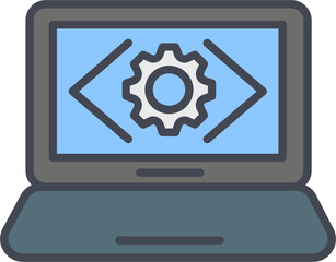 Code Optimization Vector Icon