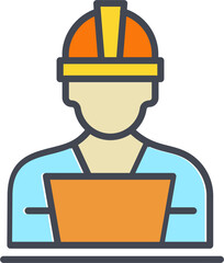 Industry Worker II Vector Icon