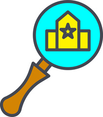 Find Hotel Vector Icon