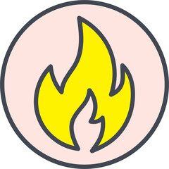 Fire Vector Icon