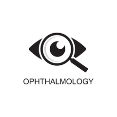 ophthalmology icon , surgery icon vector - obrazy, fototapety, plakaty