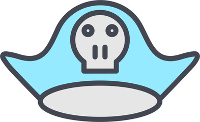 Pirate Hat I Vector Icon