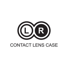 contact lens care icon , ophthalmology icon vector