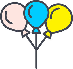 Balloon Vector Icon