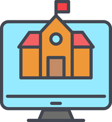 Homeschooling Vector Icon