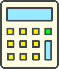 Calculator Vector Icon