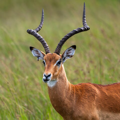 portrait of male impala