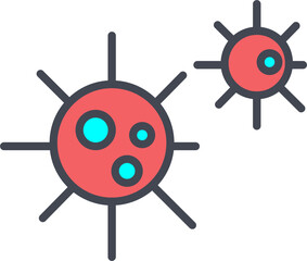 Obraz premium Biology Vector Icon