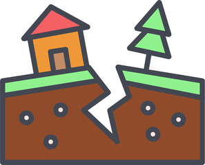 Natural Disaster Vector Icon