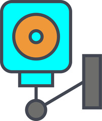 Surveillance Vector Icon