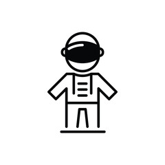 astronaut logo icon