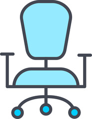 Ancient Chair Vector Icon