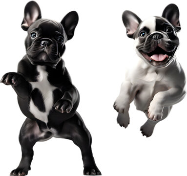 Picture of an adorable French bulldog.