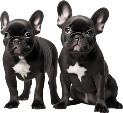 Picture of an adorable French bulldog.