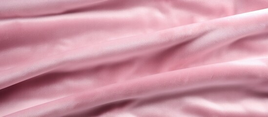 Fototapeta na wymiar Pink velor fabric texture.