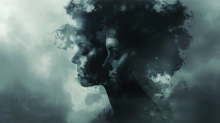 Disassociative identity disorder, mental health awareness and seeking psychological support 