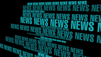 News text on black background breaking global story template for headline news update