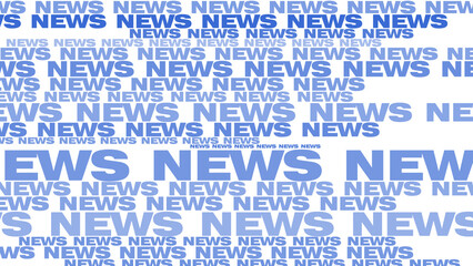 Information on white background news layout headline news breaking story global coverage current affairs, worldwide network, media network