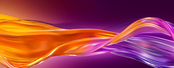 purple and orange wavy background 