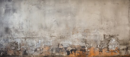 A portion of an aged concrete wall