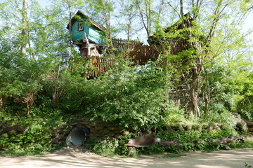 Erlebnispark der geheimen Welt von Turisede in der Kulturinsel Einsiedel in Sachsen