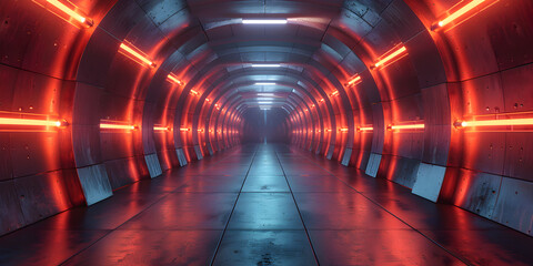 Futuristic Sci Fi Speed Race,