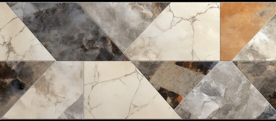 Ceramic Tiles Design Pattern with Marble and Granite Texture