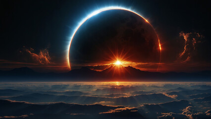 Solar Eclipse on the Sky