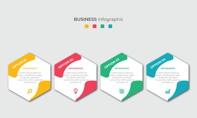 Steps Timeline Infographics Images Template Design