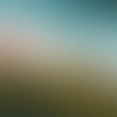 Fototapeta premium Cyan Blush and Olive Gradient background, Noise Texture. backdrop for header, banner, and Poster Design. Vibrant Grunge Grainy Background.
